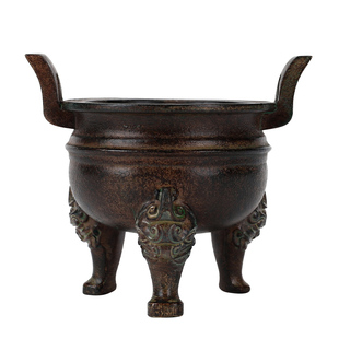 安徽博物院文创铸客大鼎冰箱贴立体鼎摆件树脂安徽文物旅游伴手礼