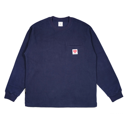 Masterape摇粒绒口袋卫衣