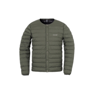 montbell日本初冬户外超轻保暖无领800蓬鹅绒羽绒服男冲锋衣内胆