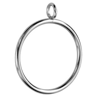 窗帘环挂环金属窗帘扣环挂钩环配件罗马杆铁圈环实心铁环吊环拉环