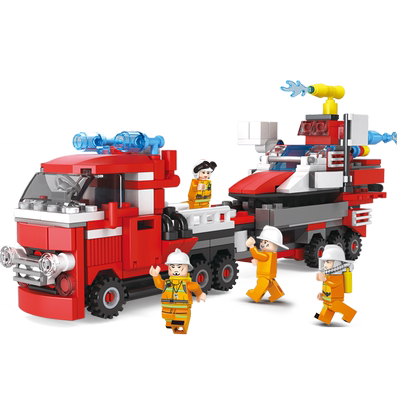 【乐高同款】4合1儿童拼装积木玩具