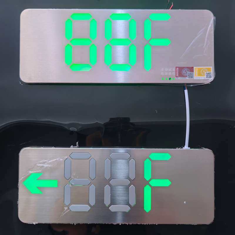 24/220V不锈钢超薄88楼层显示指示牌多信息复合标志灯应急灯