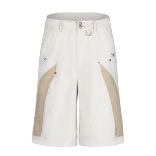 【特价清仓】GRKC吉尔卡克UP网洞分割短裤撞色拼接设计运动休闲裤