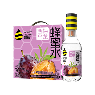 蜂解西梅乌龙蜂蜜水360g*6瓶