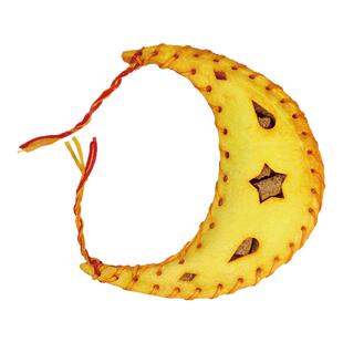 皮纳塔牛皮漏食狗狗零食咬胶小狗手机啃咬磨牙洁齿天然可食用玩具