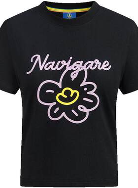 Navigare时尚套头短袖T恤女