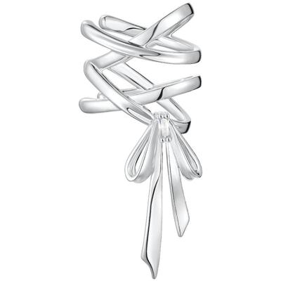 独特漂亮个性耳夹蝴蝶结耳环