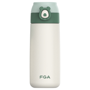 富光儿童保温杯带吸管316L不锈钢学生上学专用水杯子男女便携新款