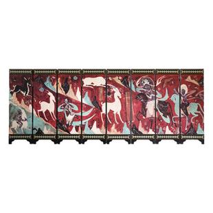 敦煌研究院桌面小屏风摆件中式中国风传统文化文创礼品送领导礼物