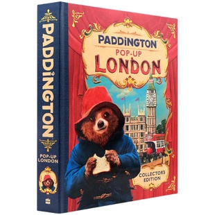帕丁顿熊立体书伦敦之旅 Paddington Pop-Up London 英文原版绘本 地理风物 风土人情 电影版立体书 宝宝儿童启蒙书
