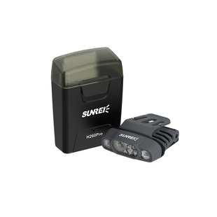 山力士H260夜钓头灯超长续航钓鱼感应帽夹灯强光超亮充电头戴夹帽