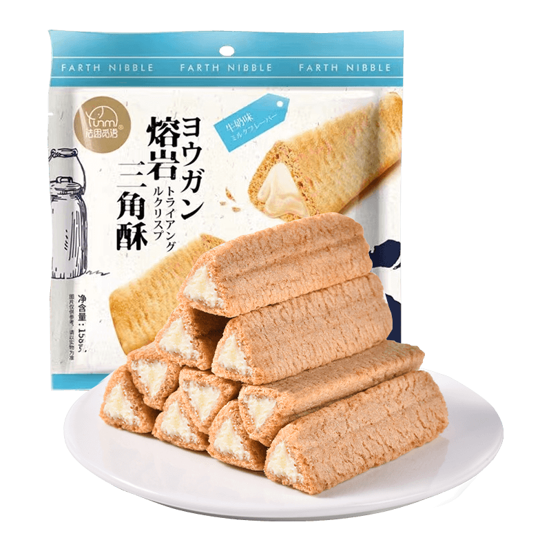 100袋熔岩三角酥金字塔巧克力味