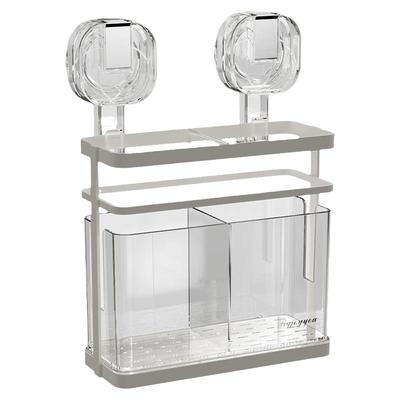 铁艺吸盘式筷子筒餐具收纳沥水