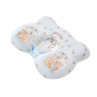 Domicoco新生婴儿枕头硅胶定型枕圆头纠正舟状头型矫正防偏头扁头