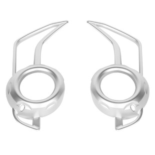 适用于10-20款丰田超霸4runner改装外饰配件前保险杠灯雾灯罩装饰