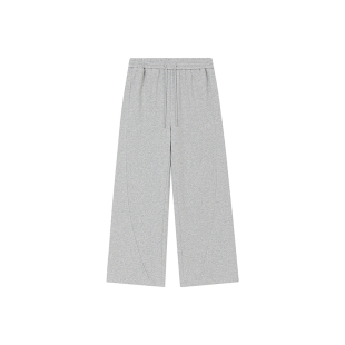 FORNINES刺绣重磅运动卫裤男女潮牌休闲裤子春秋阔腿直筒百搭长裤