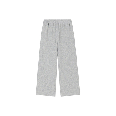 FORNINES百搭刺绣logo运动卫裤