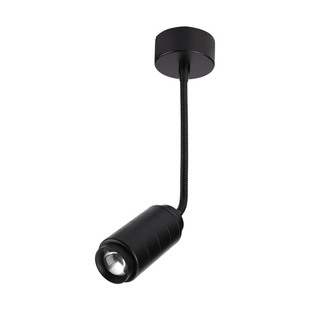 软管射灯led明装长臂杆吸顶小射灯迷你调焦背景墙壁灯侧装轨道灯