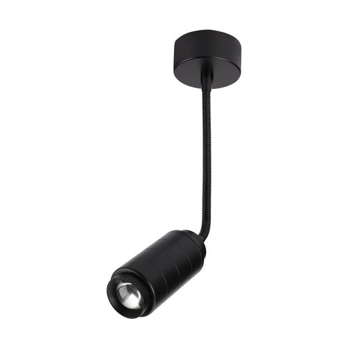 软管射灯led明装长臂杆吸顶小射灯迷你调焦背景墙壁灯侧装轨道灯