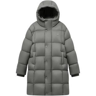 【鹅绒服】英氏男女童羽绒服中长款冬季加厚儿童御寒保暖鹅绒外套