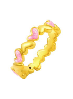 周大福SOINLOVE黄金戒指