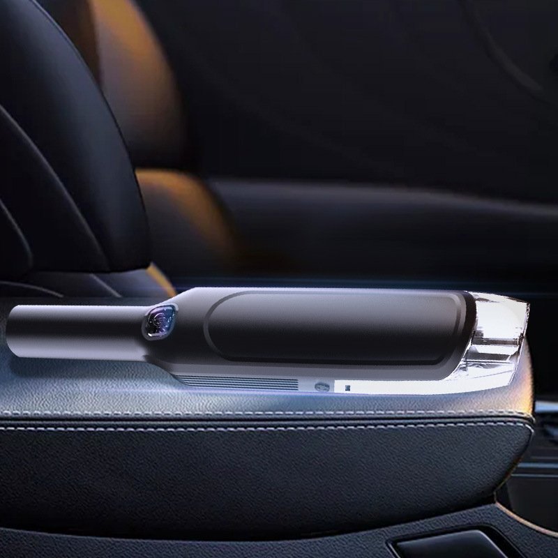 黑色干湿两用大吸力吸尘器两用大功率吸尘器车无线家便携