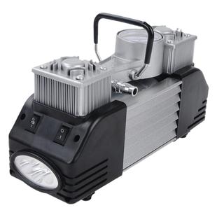 正品尤利特3500汽车打气泵车载充气泵双缸电动打气机12V自驾游备