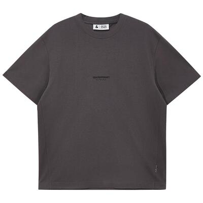 杰克琼斯短袖字母刺绣青年T恤