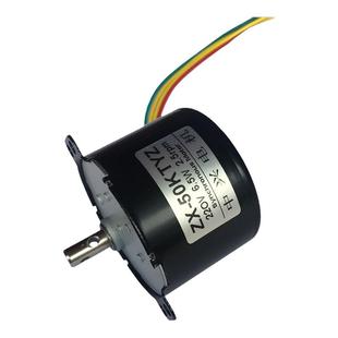 50KTYZ交流同步小电机220V微型低速正反转大力矩慢速静音扁平马达