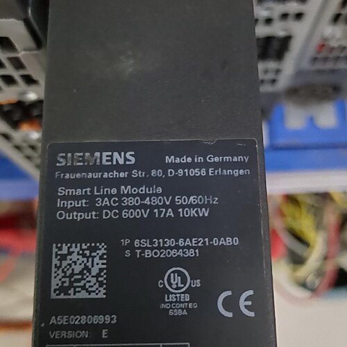 6SL3130-6AE21-0AB0 电源模組 工业工控供电设備议价维修