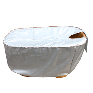定做全包沐浴桶罩浴盆套洗澡浴桶熏洗澡桶保温罩防止蒸扩散气防尘