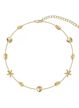 小众设计度假风高级感贝壳项链