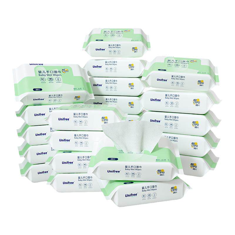unifree婴儿湿巾手口专用