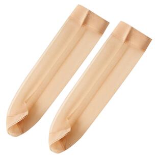 浪莎丝袜女夏季超薄款透明短袜耐磨防勾丝春秋肉色隐形水晶丝袜子