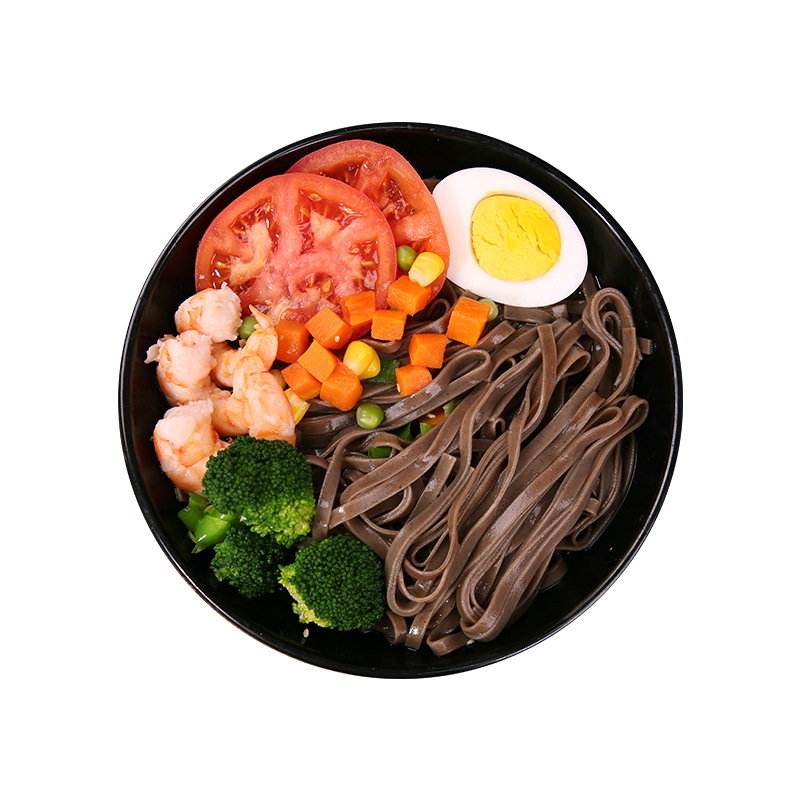 荞麦挂面杂粗粮0钠80%荞麦黑荞麦面条全麦速食挂面代餐主食旗舰店