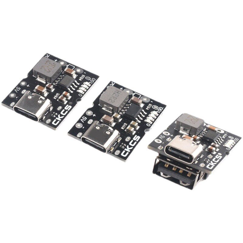 高精度5V2A充放电一体模块 Type-C输入 兼容4.2V/4.35V锂电池