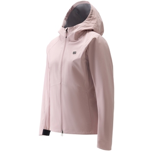 KOLON SPORT可隆软壳衣防风防水透湿徒步男女多口袋连帽软壳夹克