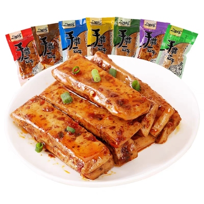 一生缘手磨豆干重庆麻辣零食散装