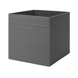 宜家国内代购德洛纳盒衣服储物收纳整理箱玩具报纸杂志篮搁架单元