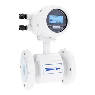 联测智能电磁流量计管道式高精度液体污水分一体数显电子dn50/100