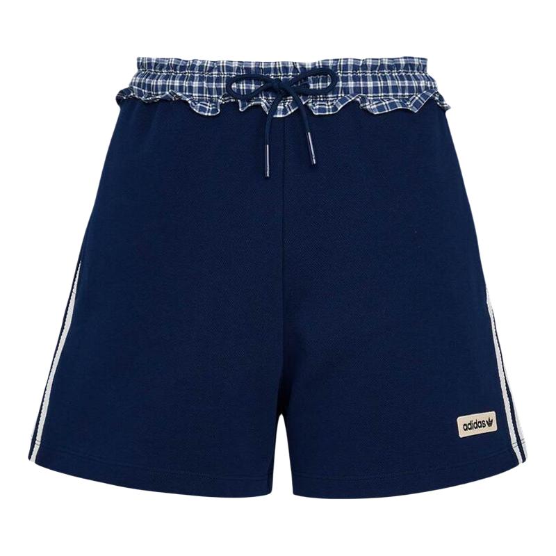 【自营】Adidas Original阿迪三叶草女子针织运动休闲短裤KU9394