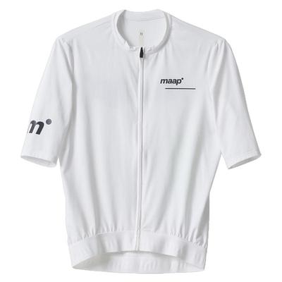 【秋冬新色】MAAP 男士 Training 系列 短袖骑行服 白色