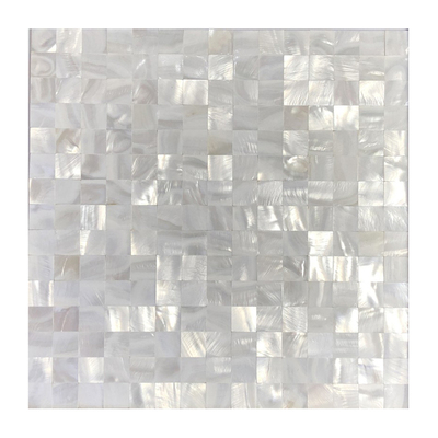 天然贝壳马赛克油花色粉色白色