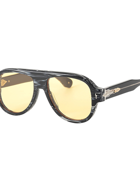 复古飞行员大框防晒可配近视墨镜