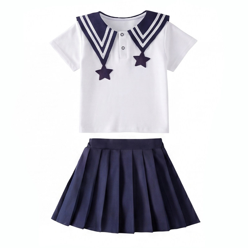 六一儿童节表演服夏季JK制服班服校服园服合唱毕业照学院风演出服