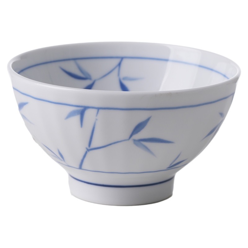 肆月中式陶瓷米饭碗釉下彩碗家用2025新款高颜值个人专用小碗餐具