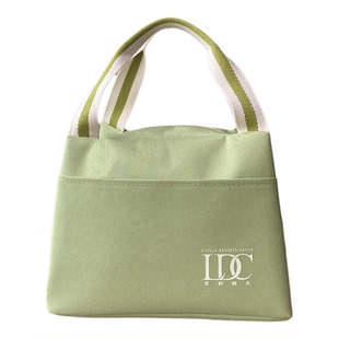 小清新饭盒手提包上班通勤便当包学生带饭包饭盒保温袋防水防油