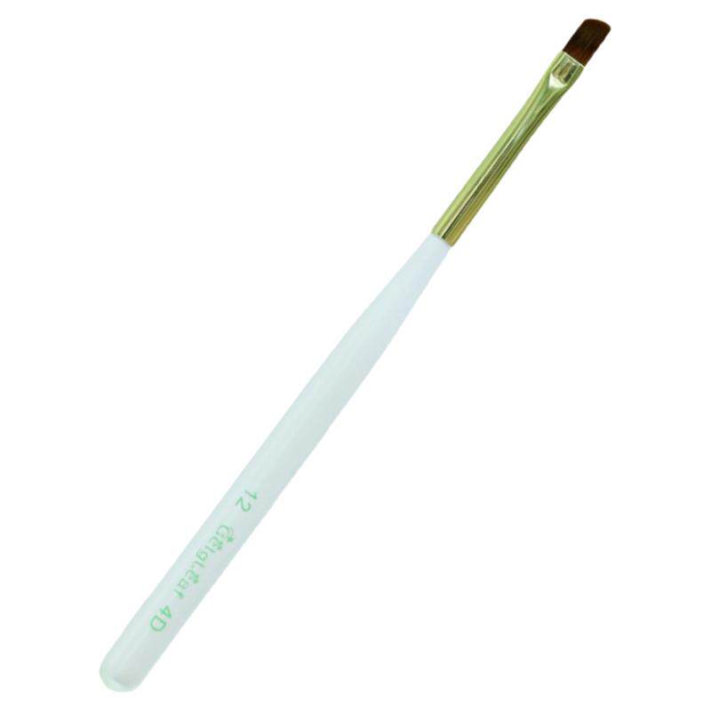涂她店格丽芙美甲圆头笔平头笔两用甲油胶罐装胶涂布4D单色光疗笔