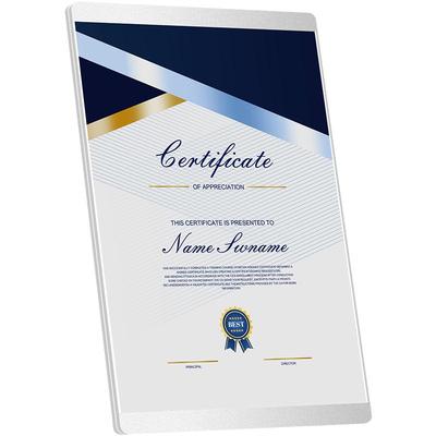 高级感水晶亚克力证书展示框架