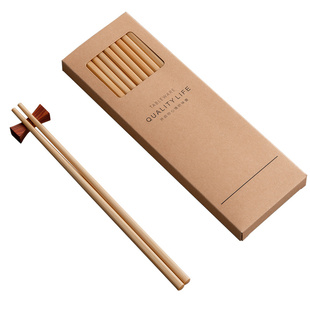 高端楠竹筷子家用高档2026新款抗菌防霉食品级天然木质快子耐高温